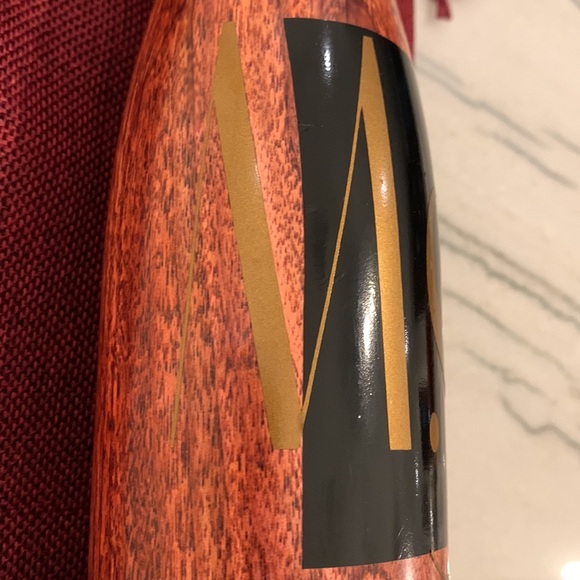 NWT Manna 17oz. Water Bottle - Monogrammed M.S. Vouge Brown Wood - Picture 13 of 13